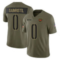Custom #0 SAINRISTIL Pro Stitched Jersey - Premium Edition
