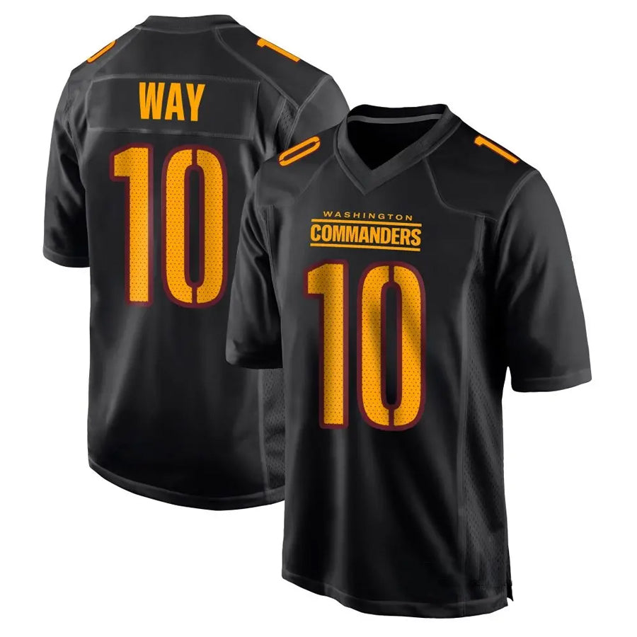 Custom #10 WAY Pro Stitched Jersey - Premium Edition