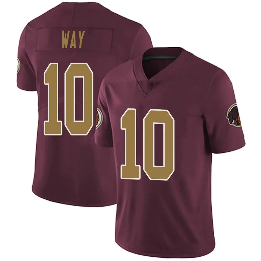 Custom #10 WAY Pro Stitched Jersey - Premium Edition