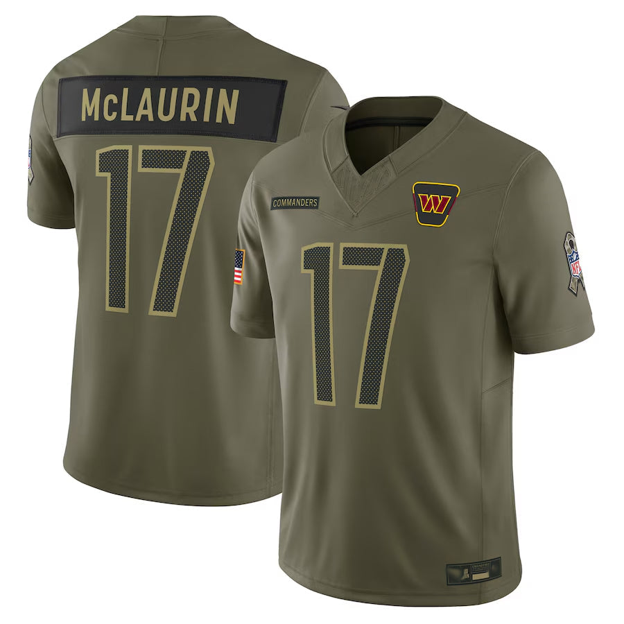 Custom #17 MCLAURIN Pro Stitched Jersey - Premium Edition