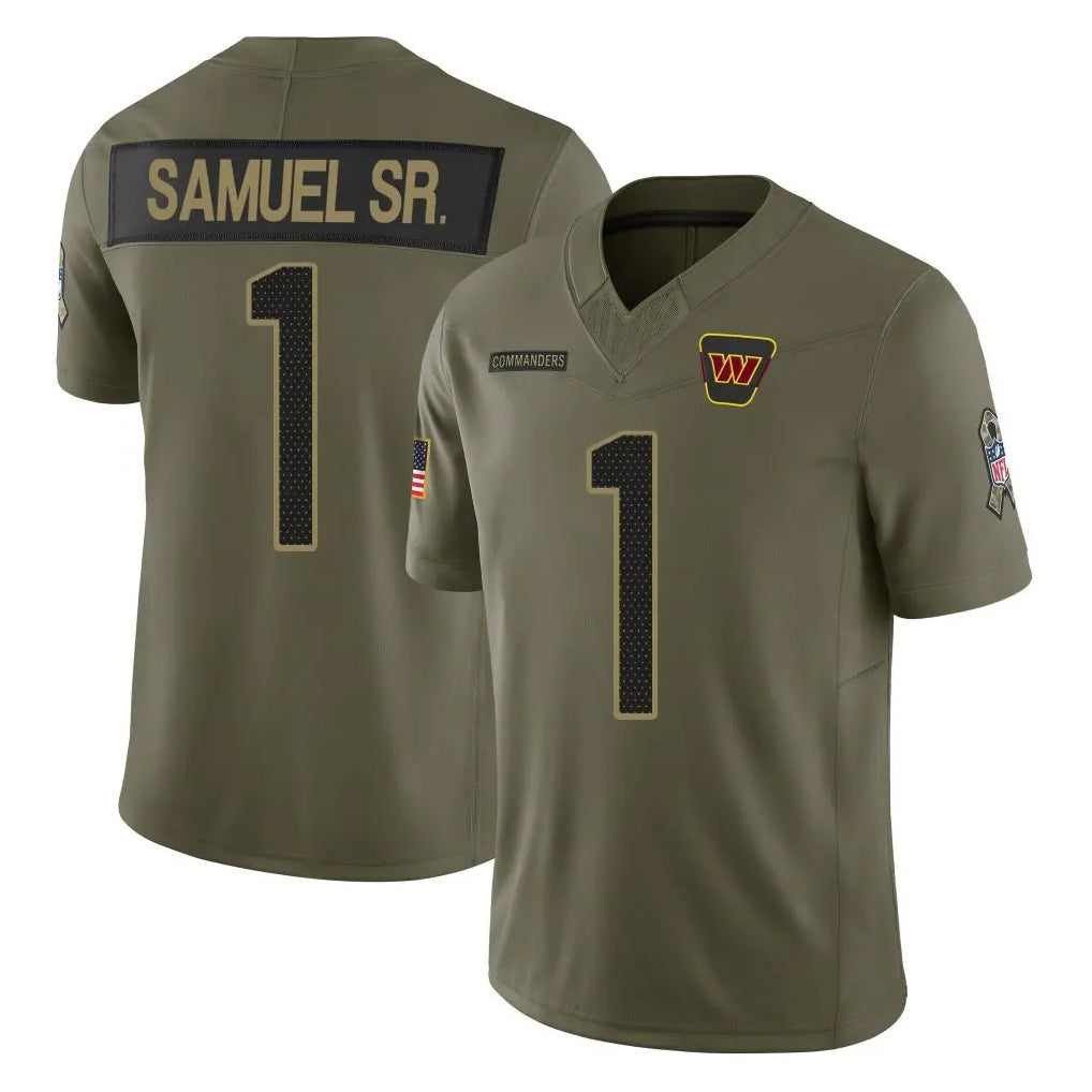 Custom #1 SAMUEL Pro Stitched Jersey - Premium Edition