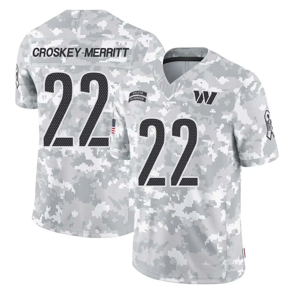 Custom #22 CROSKEYMERRITT Pro Stitched Jersey - Premium Edition