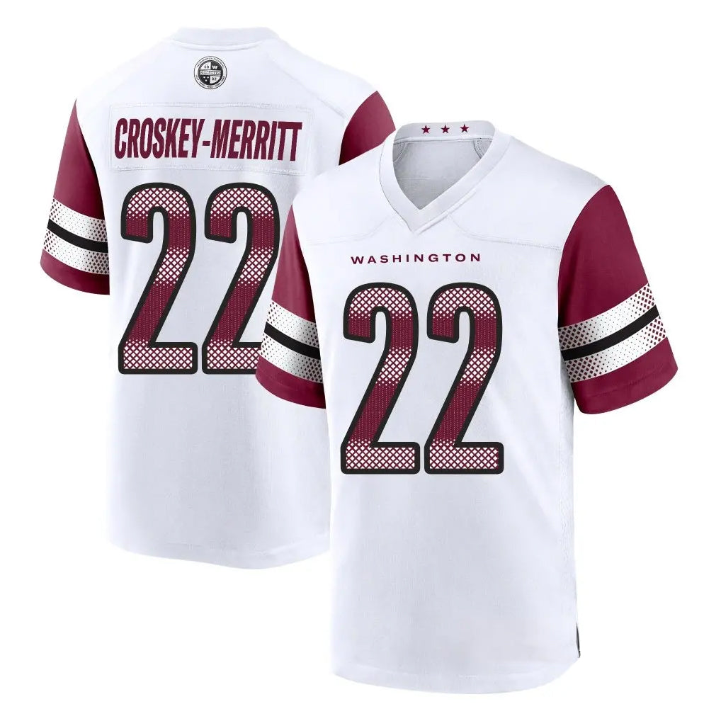 Custom #22 CROSKEYMERRITT Pro Stitched Jersey - Premium Edition