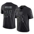 Custom #24 MILLER Pro Stitched Jersey - Premium Edition