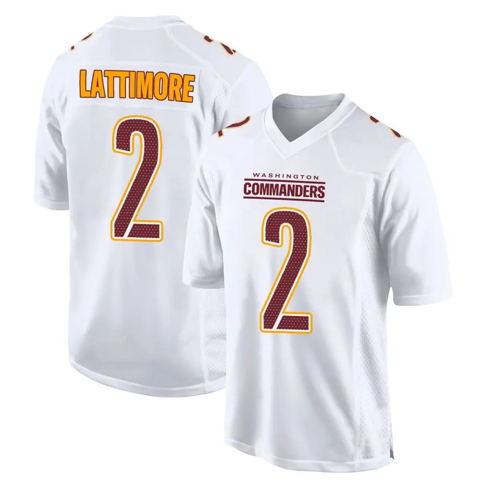 Custom #2 LATTIMORE Pro Stitched Jersey - Premium Edition