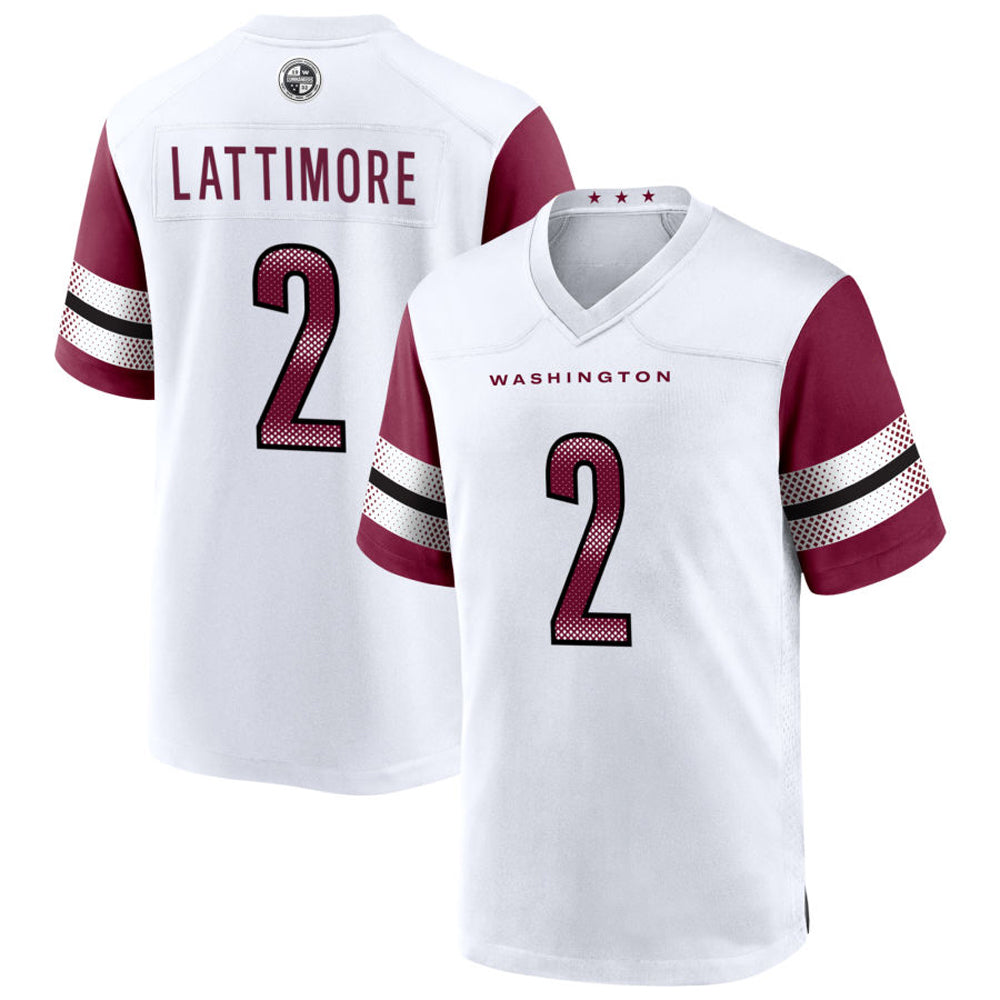Custom #2 LATTIMORE Pro Stitched Jersey - Premium Edition