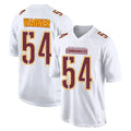 Custom #54 White WAS Football Shirt Top