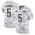 Custom #5 WAS Football Shirt Top