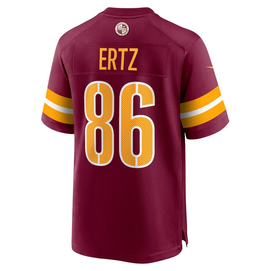 Custom #86 Burgundy WAS Football Shirt Top