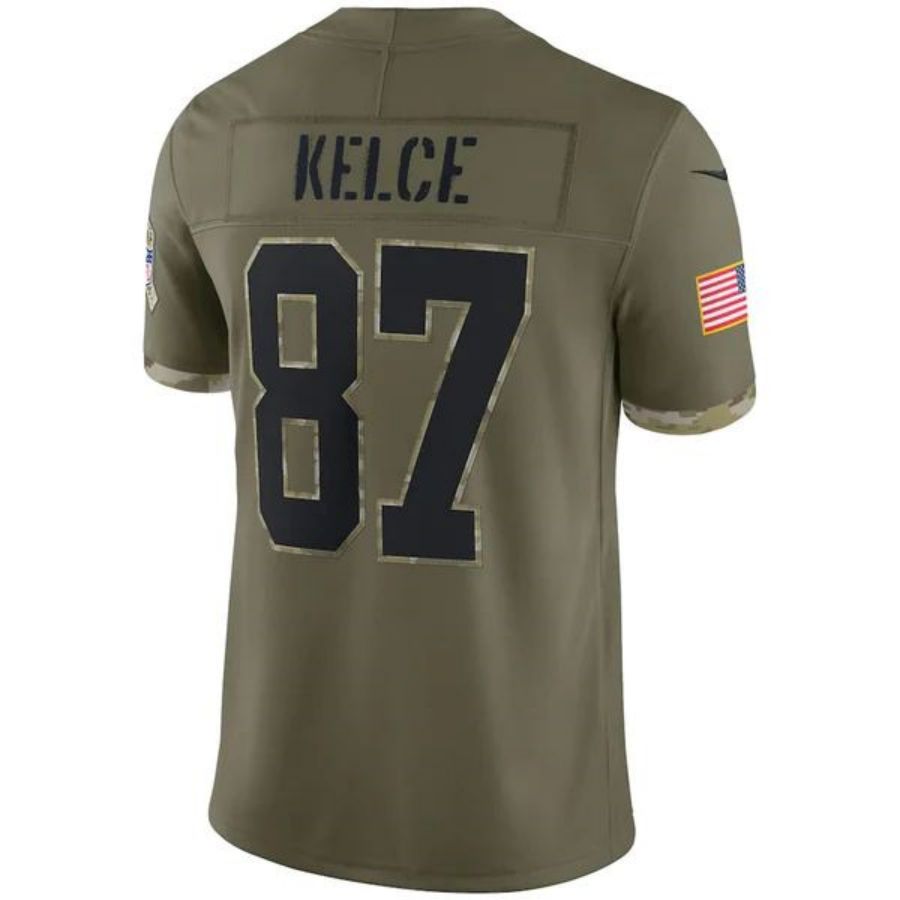 Custom #87 KELCE Pro Stitched Jersey - Premium Edition